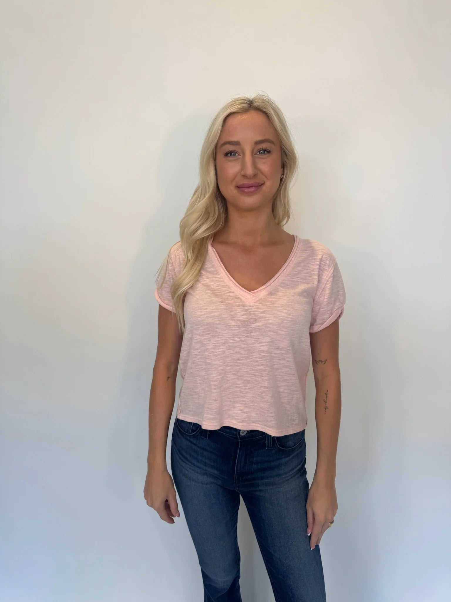 Free People | Take 2 Tee | Blush | Vagabond | Apparel | Boutique