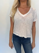 Free People | Take 2 Tee | Ivory | Vagabond | Apparel | Boutique