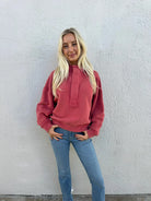 Free People | Timeless Pullover | Salsa | Close | Vagabond | Apparel | Boutique