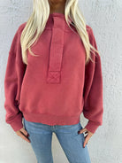 Free People | Timeless Pullover | Salsa | Close | Vagabond | Apparel | Boutique
