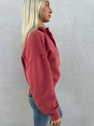 Free People | Timeless Pullover | Salsa | Side | Vagabond | Apparel | Boutique