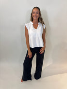 Fresh Laundry | Foldover Linen Pants | Vagabond | Apparel | Boutique