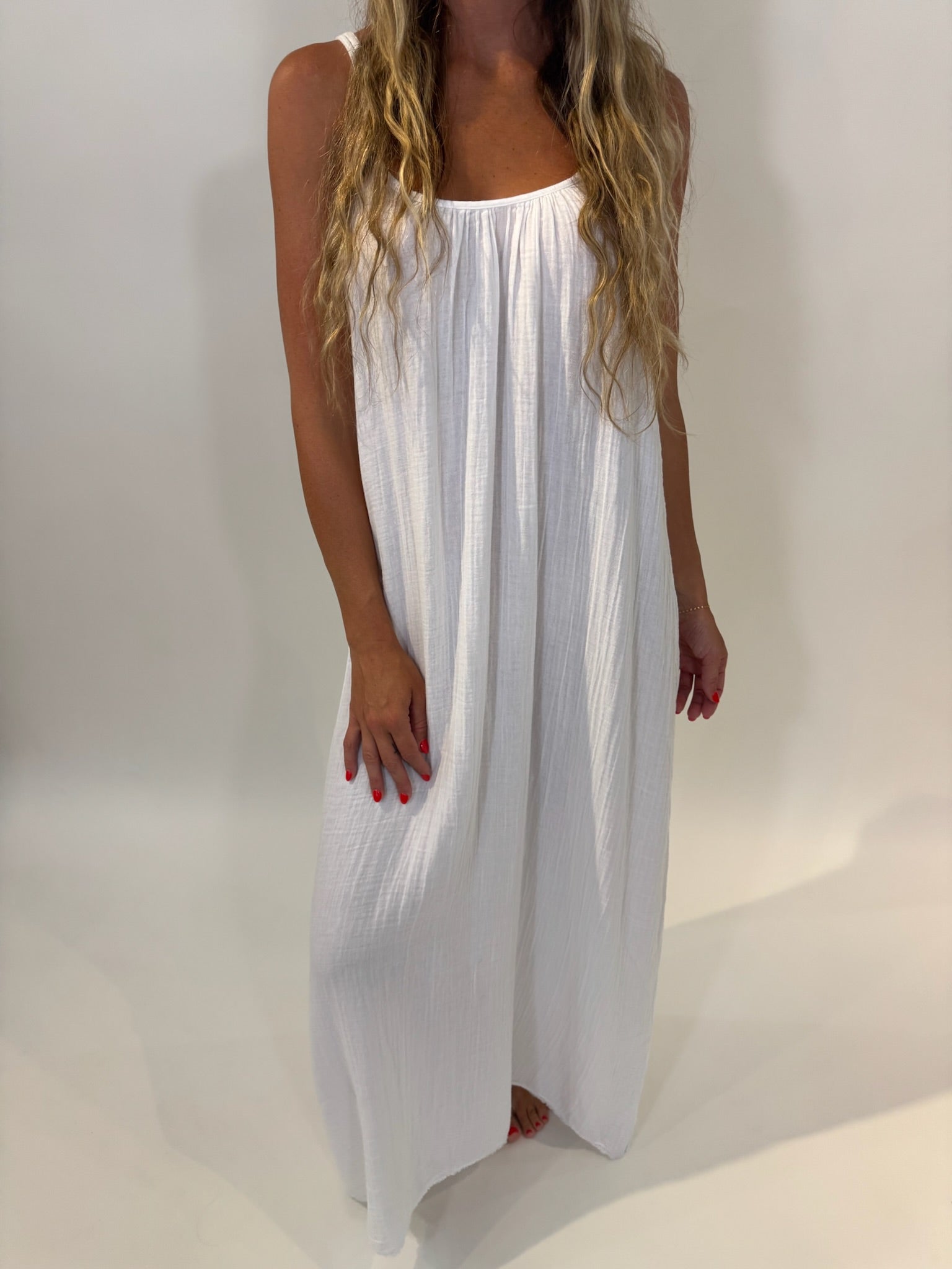 Fresh Laundry |  Gauze Tank Maxi Dress | Vagabond | Apparel | Boutique