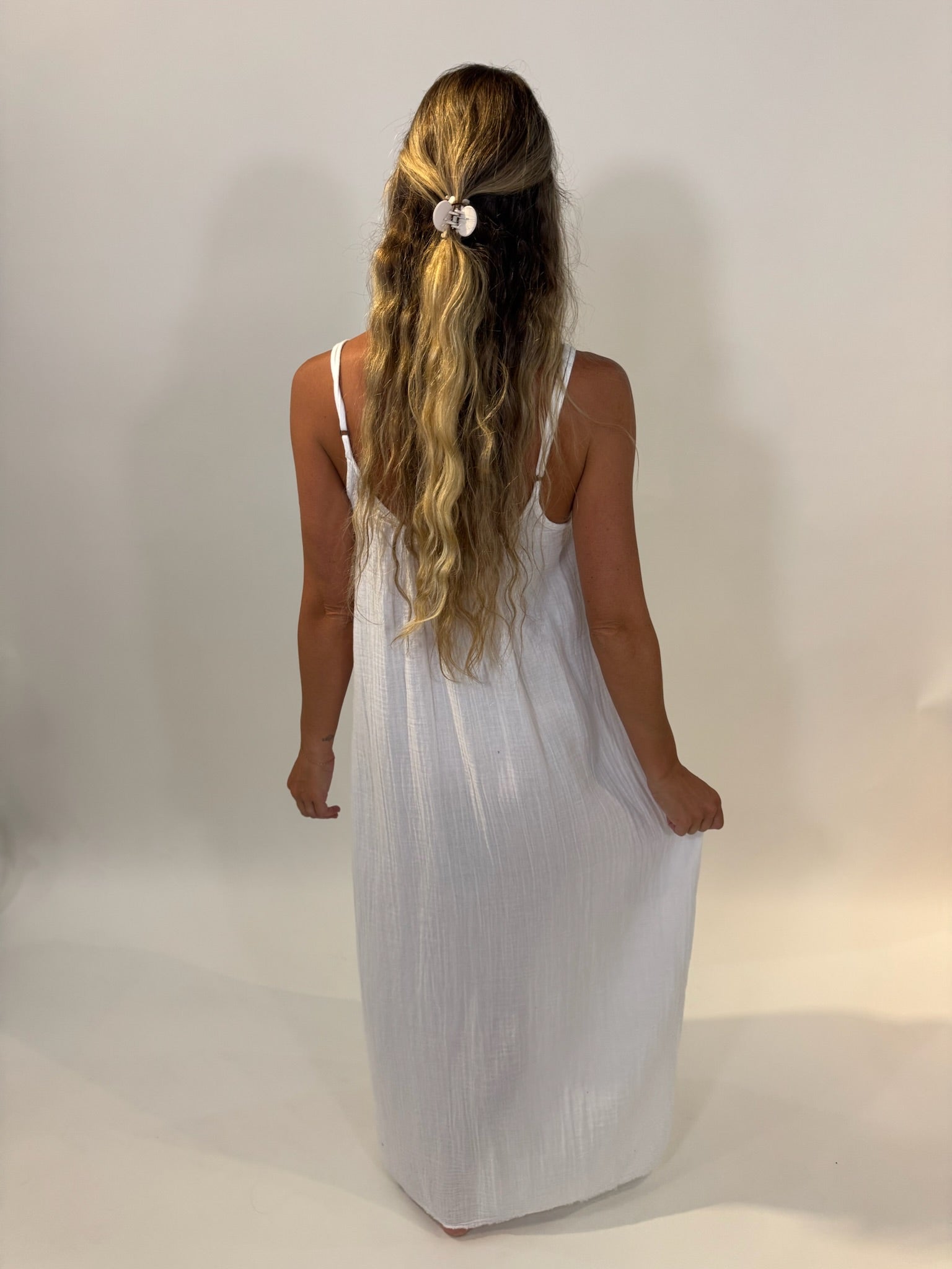 Fresh Laundry |  Gauze Tank Maxi Dress | Vagabond | Apparel | Boutique