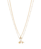 GSA | Layered Pearl Shell & Starfish Necklace | Vagabond | Apparel | Boutique