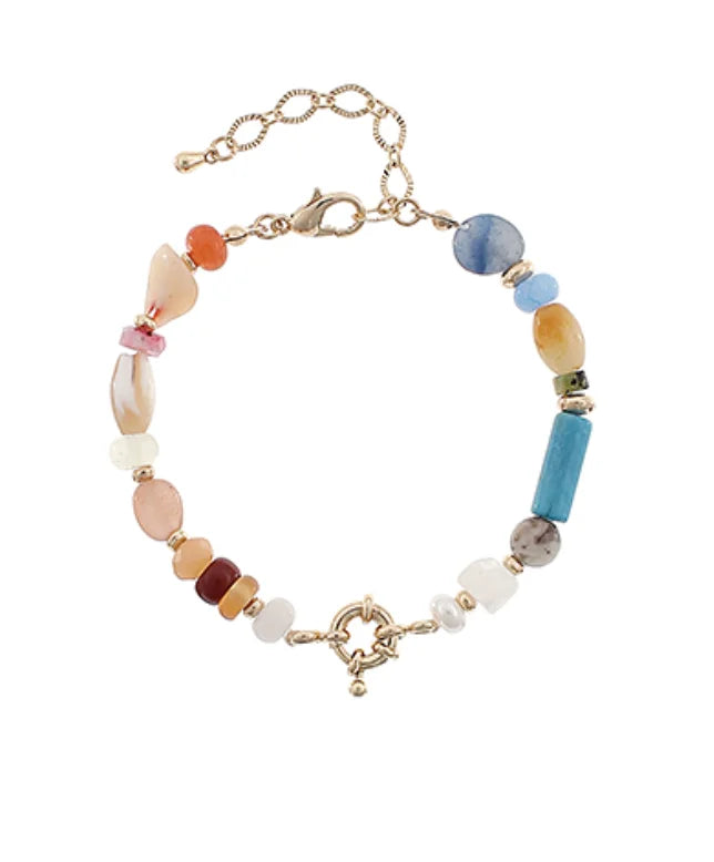 GSA | Multi Shape Bead Bracelet | Vagabond | Apparel | Boutique