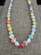 GSA | Pearl & Ceramic Shell Mixed Necklace | Vagabond | Apparel | Boutique