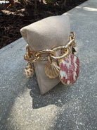 GSA | Starfish & Shell Charm Bracelet | Front | Vagabond | Apparel | Boutique