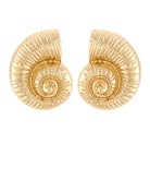 GSA | Textured Shell Shape Earring | Vagabond | Apparel | Boutique