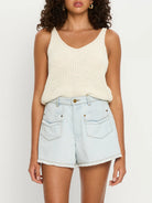 Kivari Gali Short Pale Indigo. | Vagabond Apparel Boutique