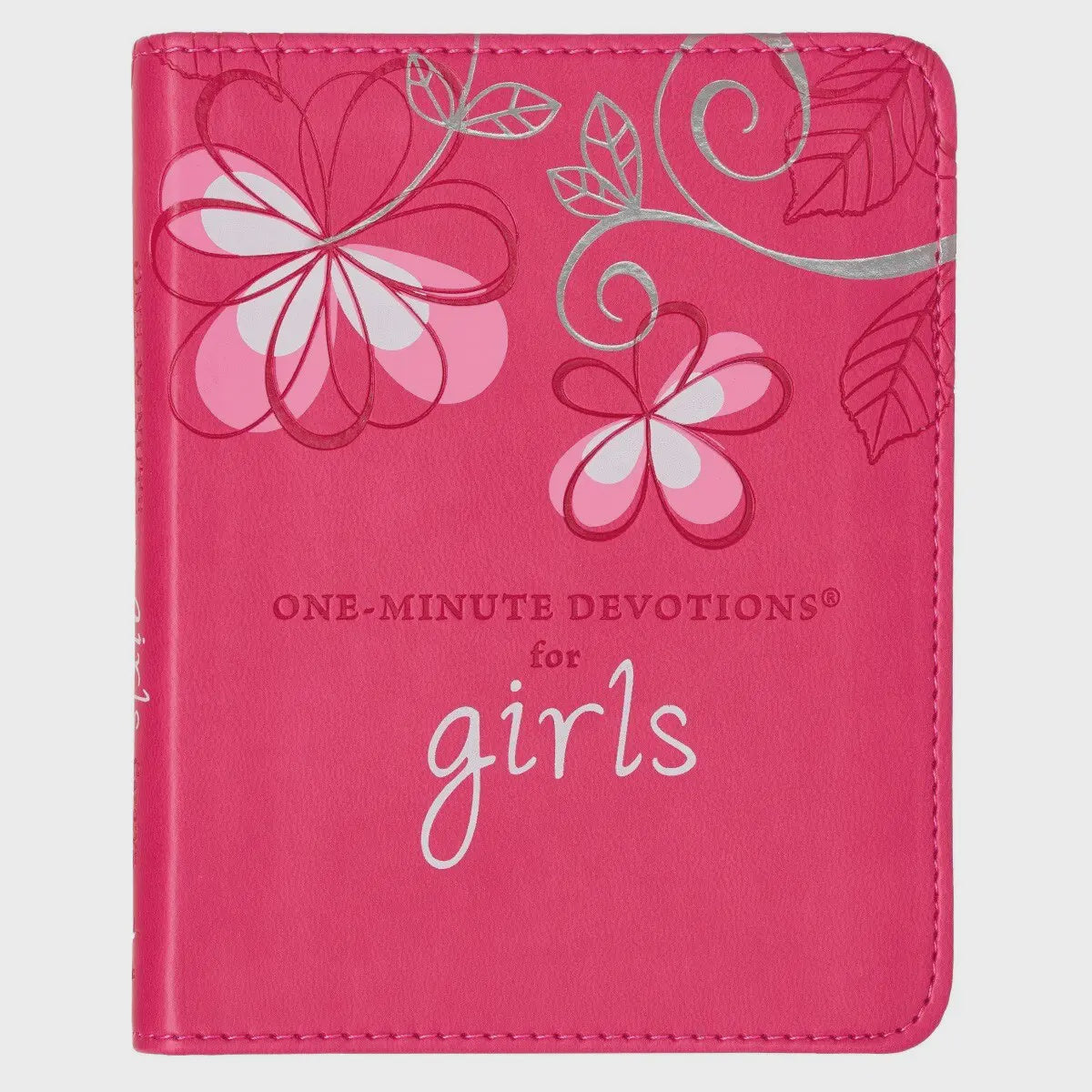 Christian Art Gift | One-Minute Devotions for Girls | Faux Leather | Vagabond | Apparel | Boutique