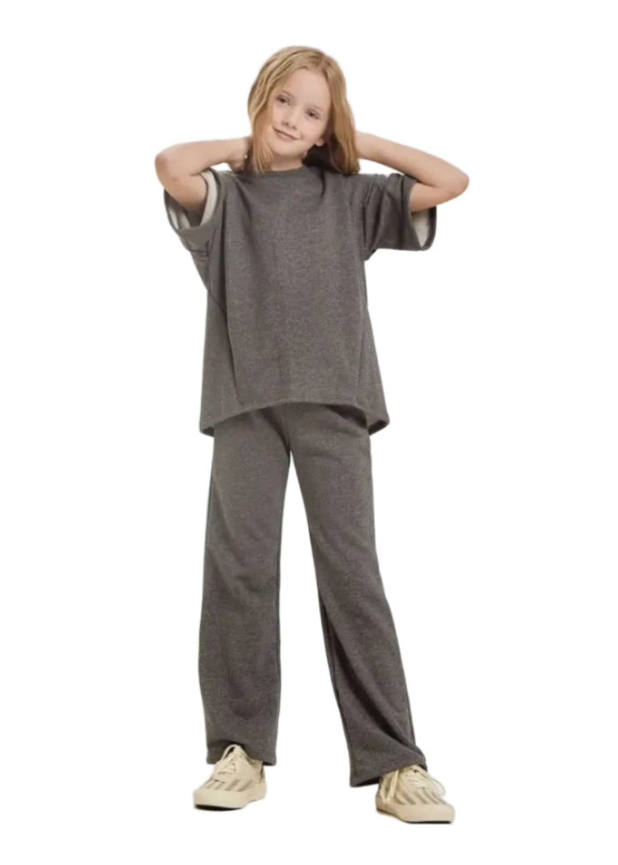 Good Girl | Cotton French Terry Top and Pants Set | Vagabond | Apparel | Boutique