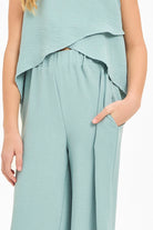 Good | Girl | Sage | Wide | Leg | Vagabond | Apparel | Boutique
