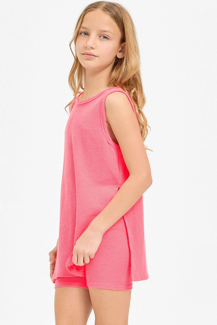 Good | Girl | Waffle | Knit | Top | and | Short | Vagabond | Apparel | Boutique