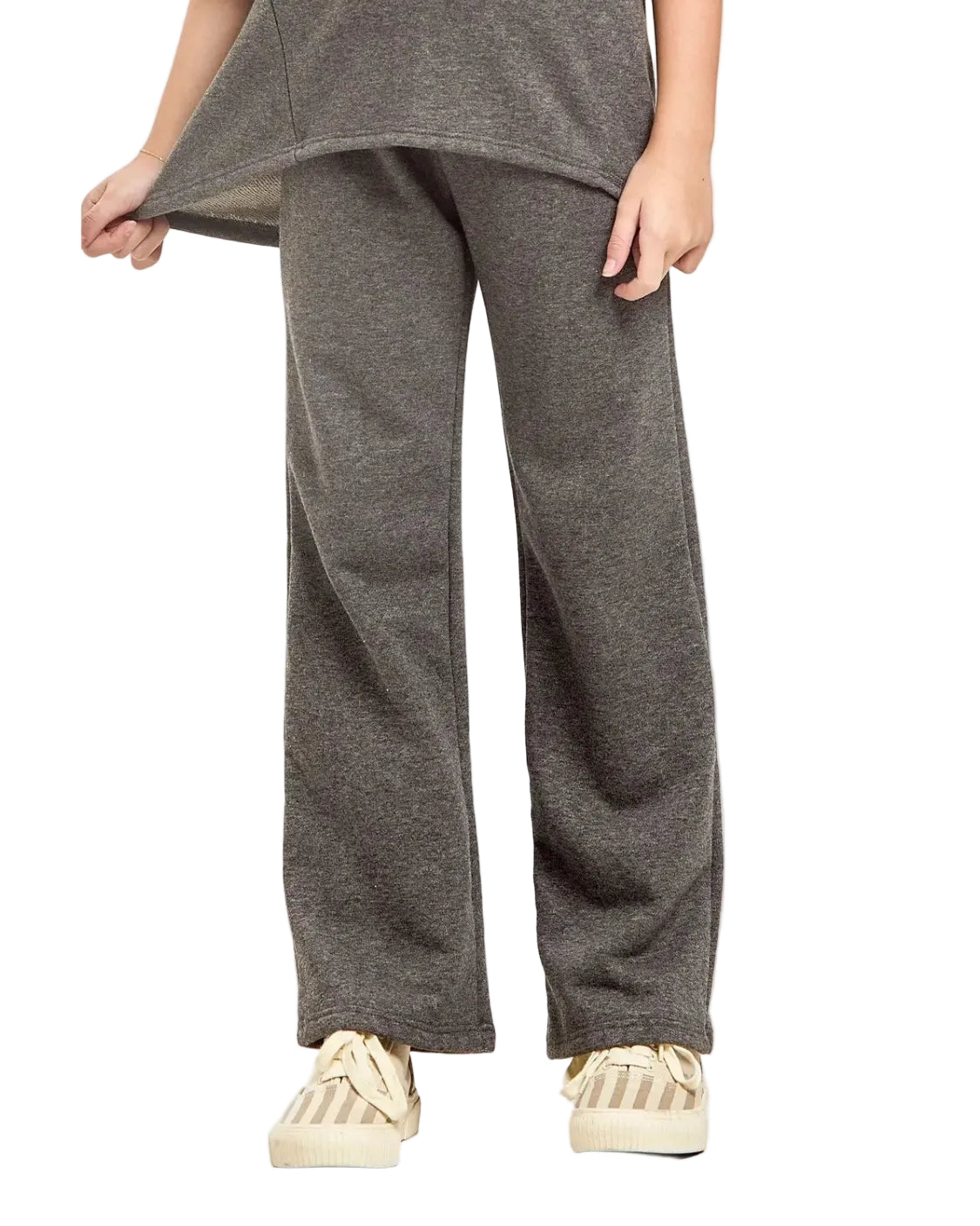 Good Girl | Cotton French Terry Top and Pants Set | Bottom |Vagabond | Apparel | Boutique