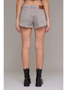 Hidden Jeans |  Kayla Relaxed Short | Gravel | Back | Vagabond | Apparel | Boutique