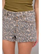 Hidden Jeans | Kenzie High Rise Shorts | Front | Vagabond | Apparel | Boutique