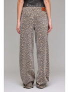 Hidden Jeans | Low Slung Baggy Jeans | Cheetah | Back | Vagabond | Apparel | Boutique