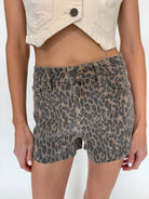 Hidden Jeans | Kenzie High Rise Shorts | Front | Vagabond | Apparel | Boutique