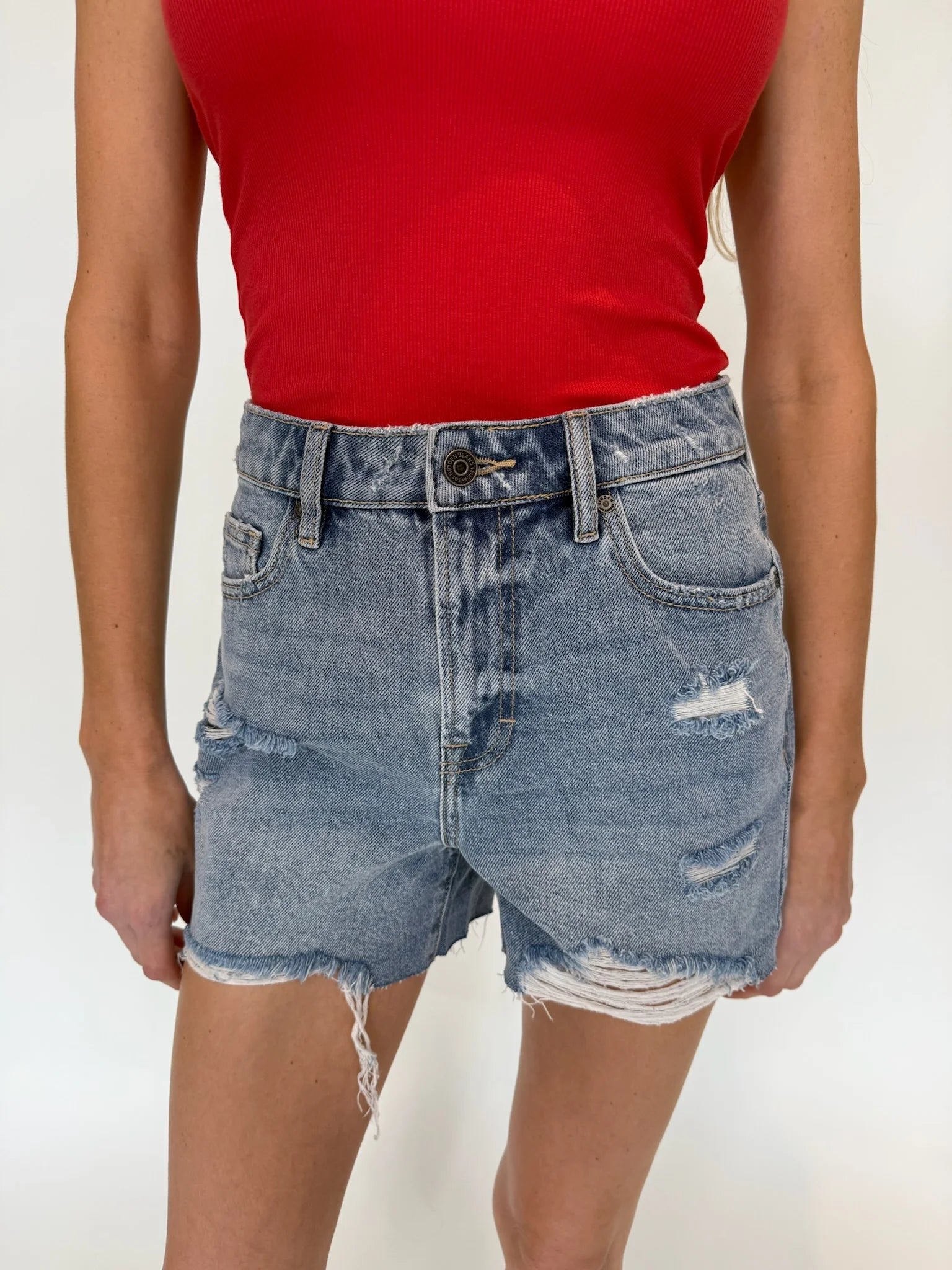 Hidden Jeans | Sofie Mom Short | Vagabond | Apparel | Boutique