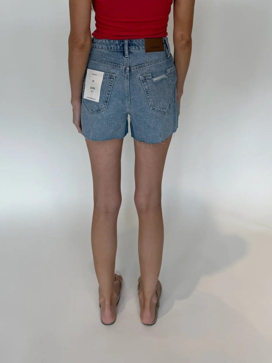Hidden Jeans | Sofie Mom Short | Back | Vagabond | Apparel | Boutique