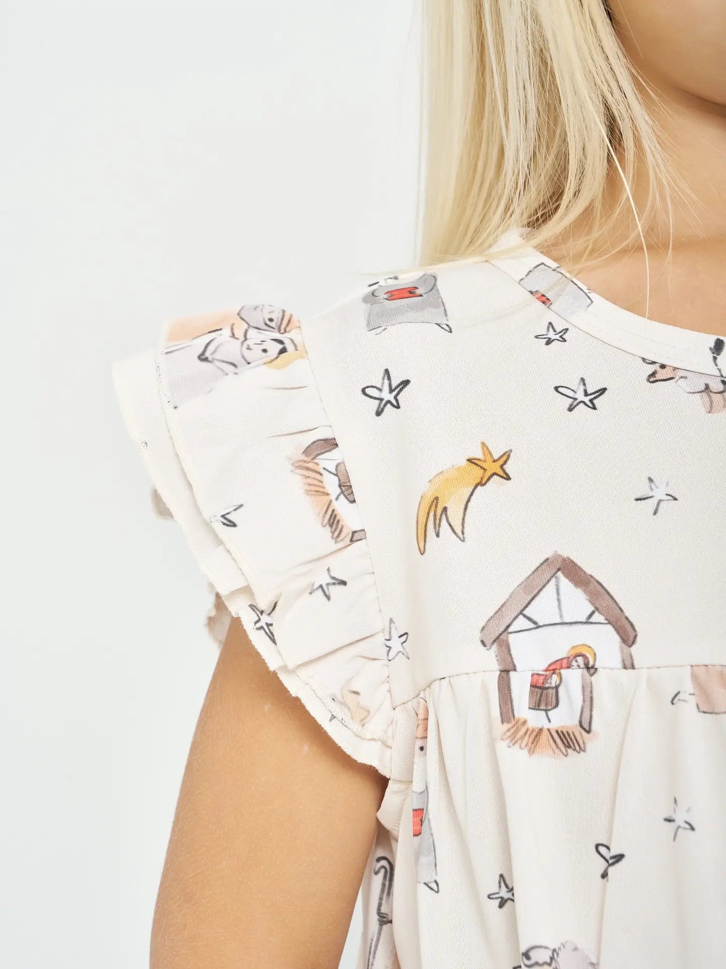 Holy Pals | Away In A Manger Nightgown | Close | Vagabond | Apparel | Boutique