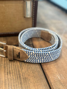 Johnnie O.  | Stretch Belt | Sand | Vagabond | Apparel | Boutique