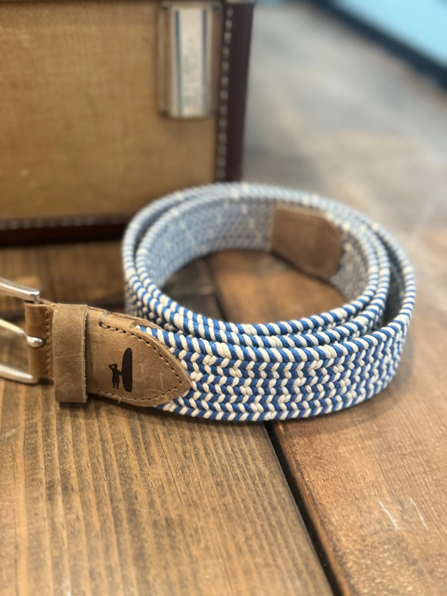 Johnnie O.  | Stretch Belt | Sand | Vagabond | Apparel | Boutique