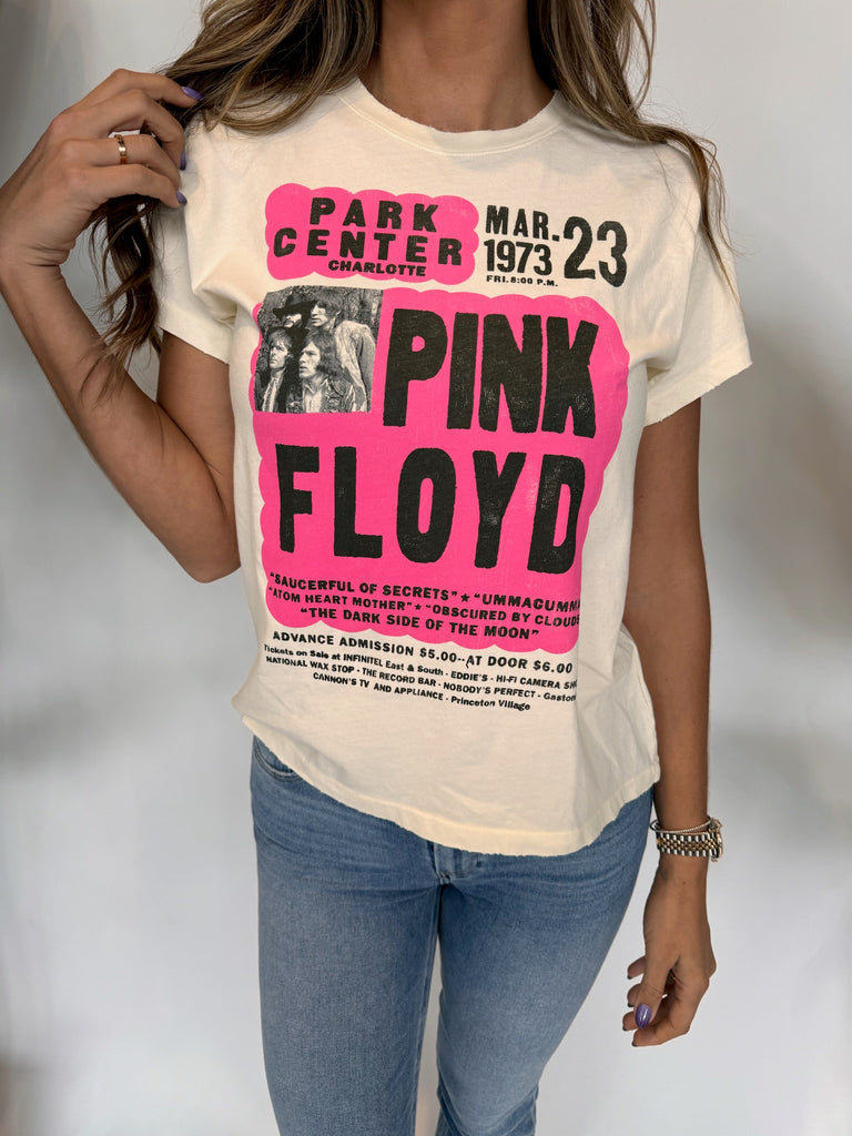 Daydreamer Pink Floyd 1973 Flyer Tour Tee