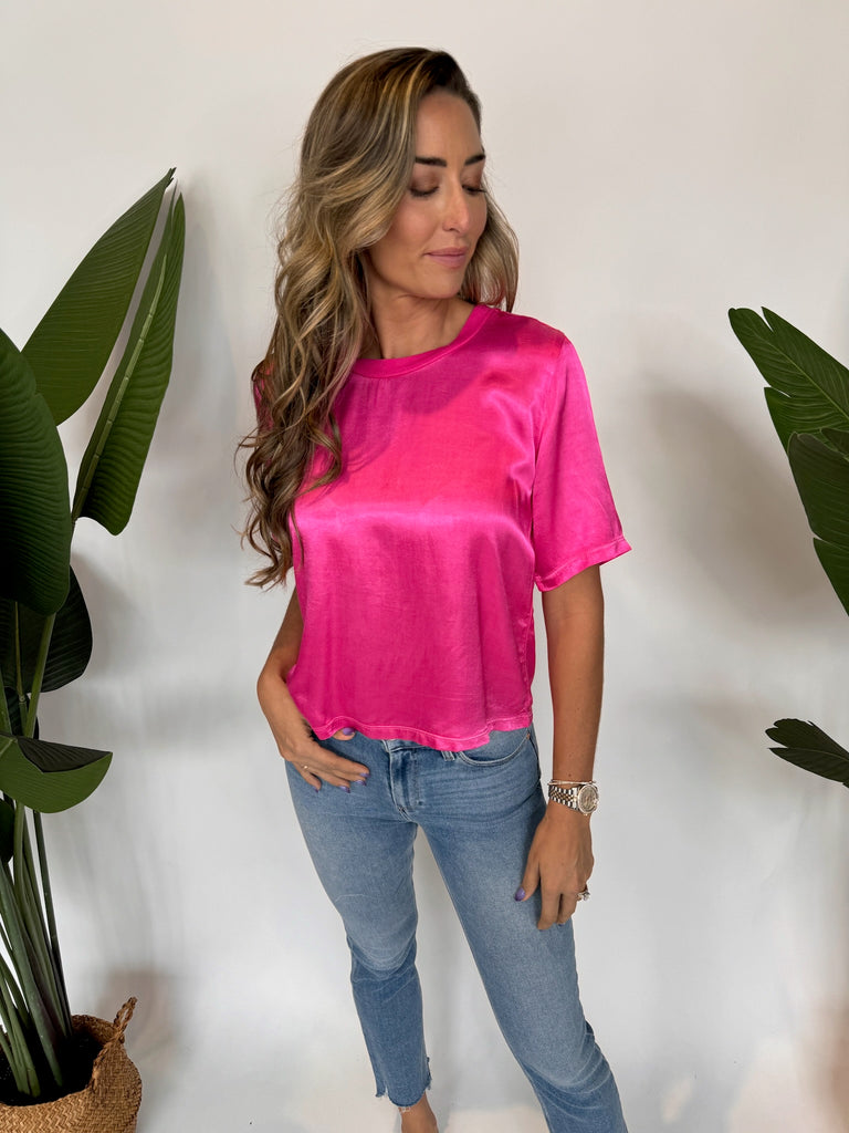 LA Made Nights In The City Silky Tee