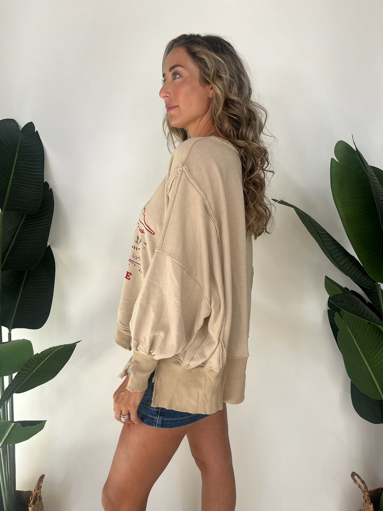 Amuse Society Kanaan Woven Top