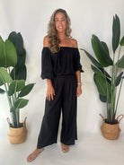 Sole Tulum Top Black | Vagabond Apparel Boutique