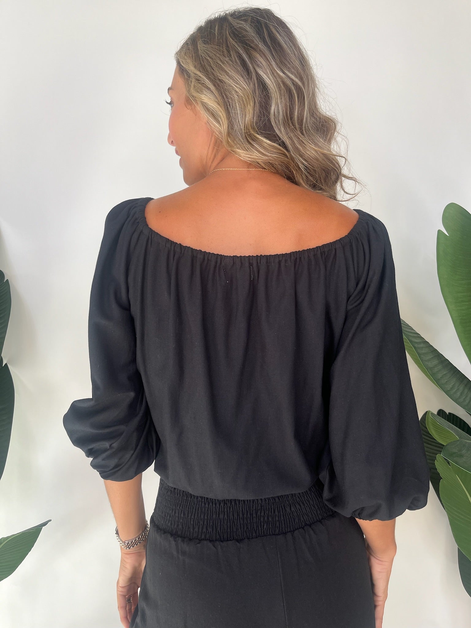 Sole Tulum Top Black | Vagabond Apparel Boutique