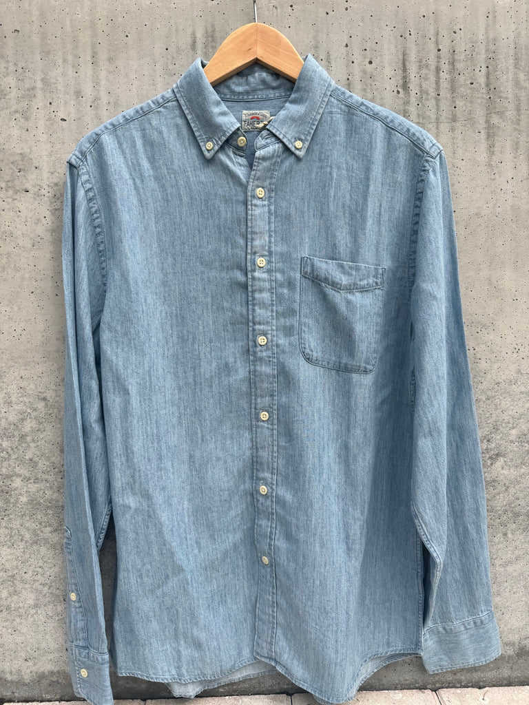 Faherty Men Tried And True Chambray Shirt