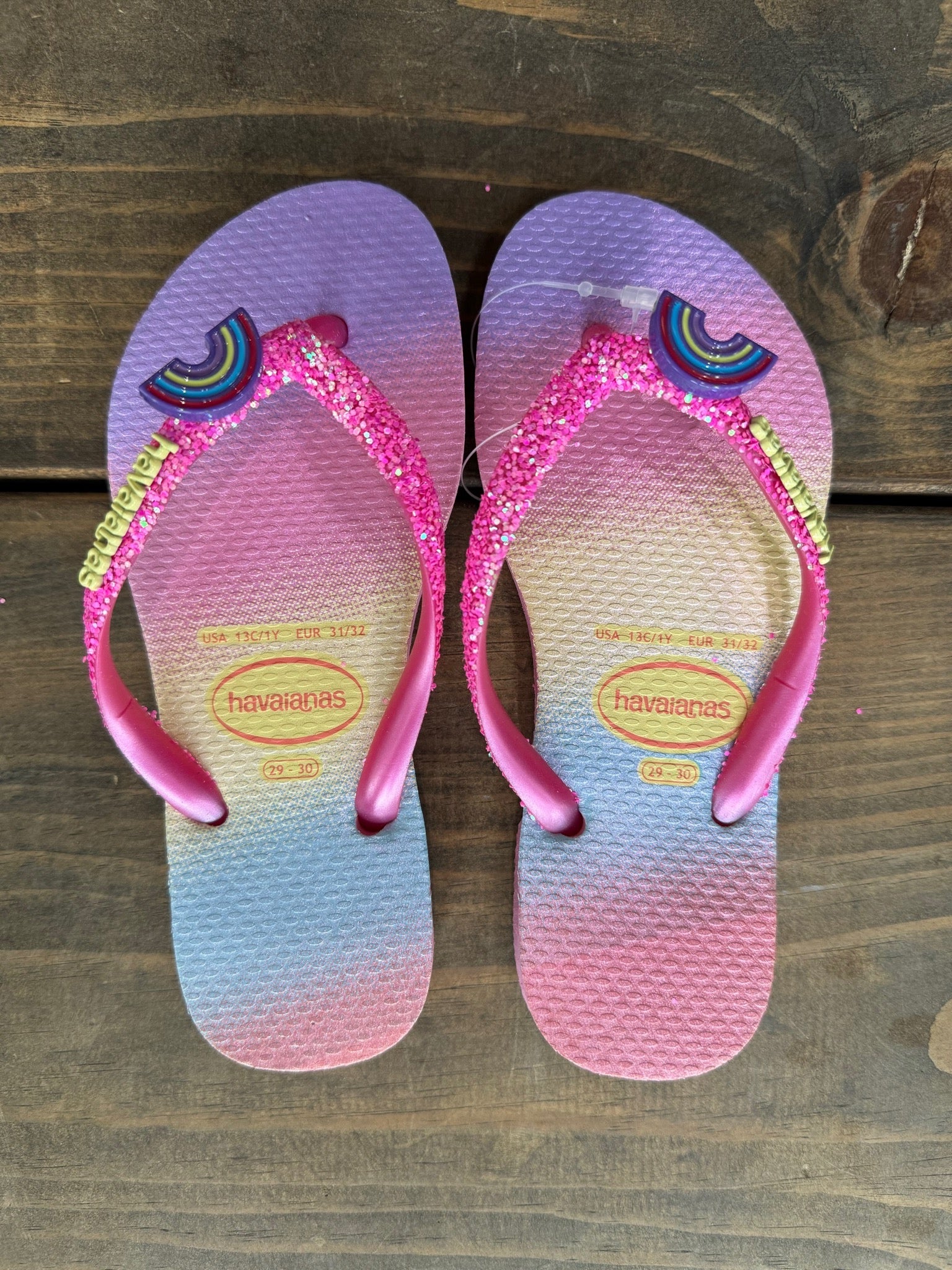 Havaianas Kids Slim Glitter II Flip Flop Pink – Vagabond Apparel