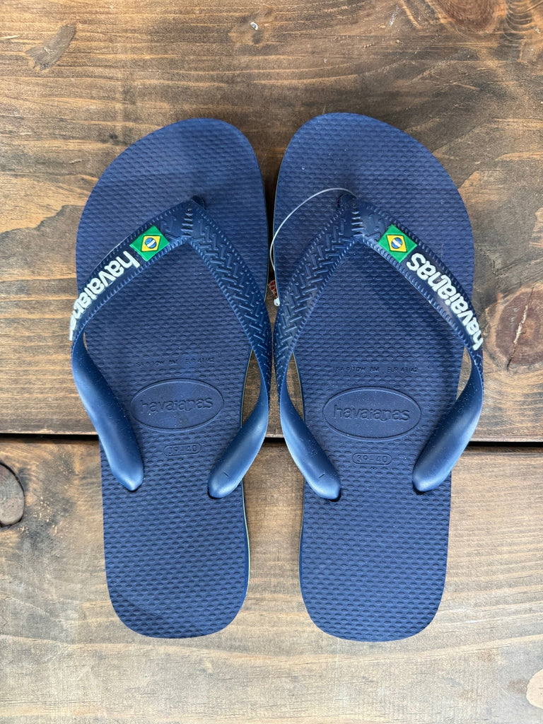 Havaianas Men Brazil Logo Flip Flops