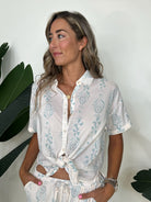Splendid Wesley Short Sleeve Button Down | Vagabond Apparel Boutique