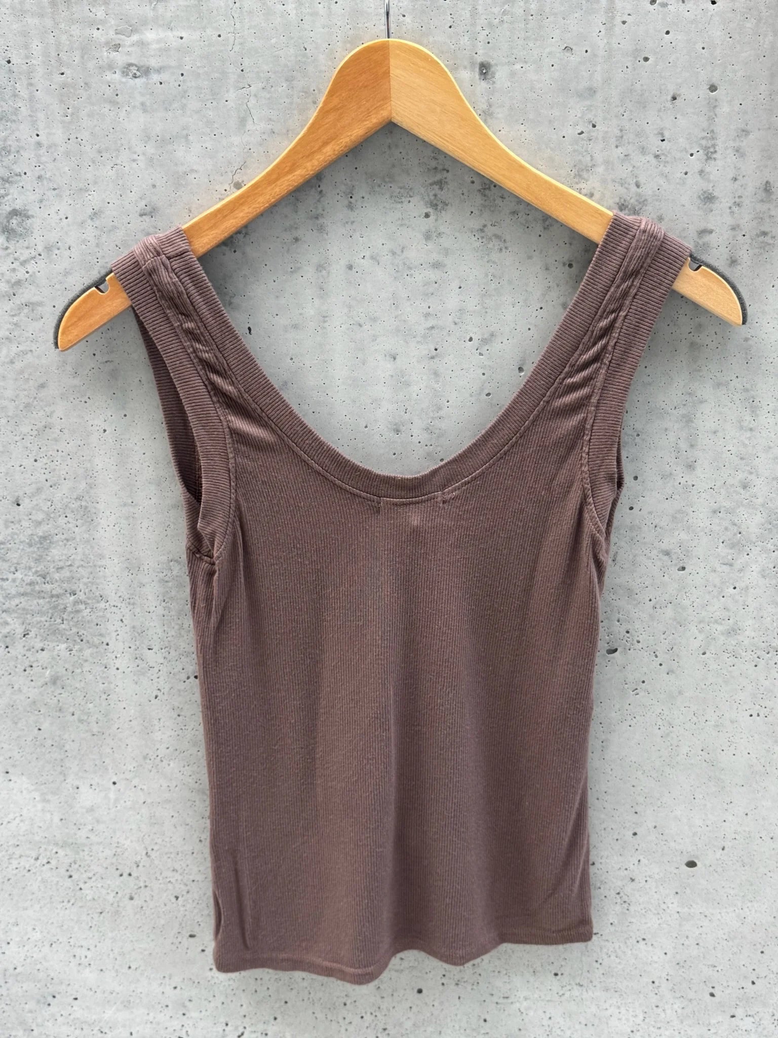 LA Made | New You Tank | Truffle | Back | Vagabond | Apparel | Boutique