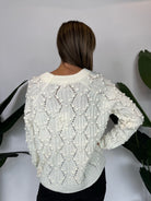 Show Me Your Mumu Sausalito Sweater Buttercream Knit