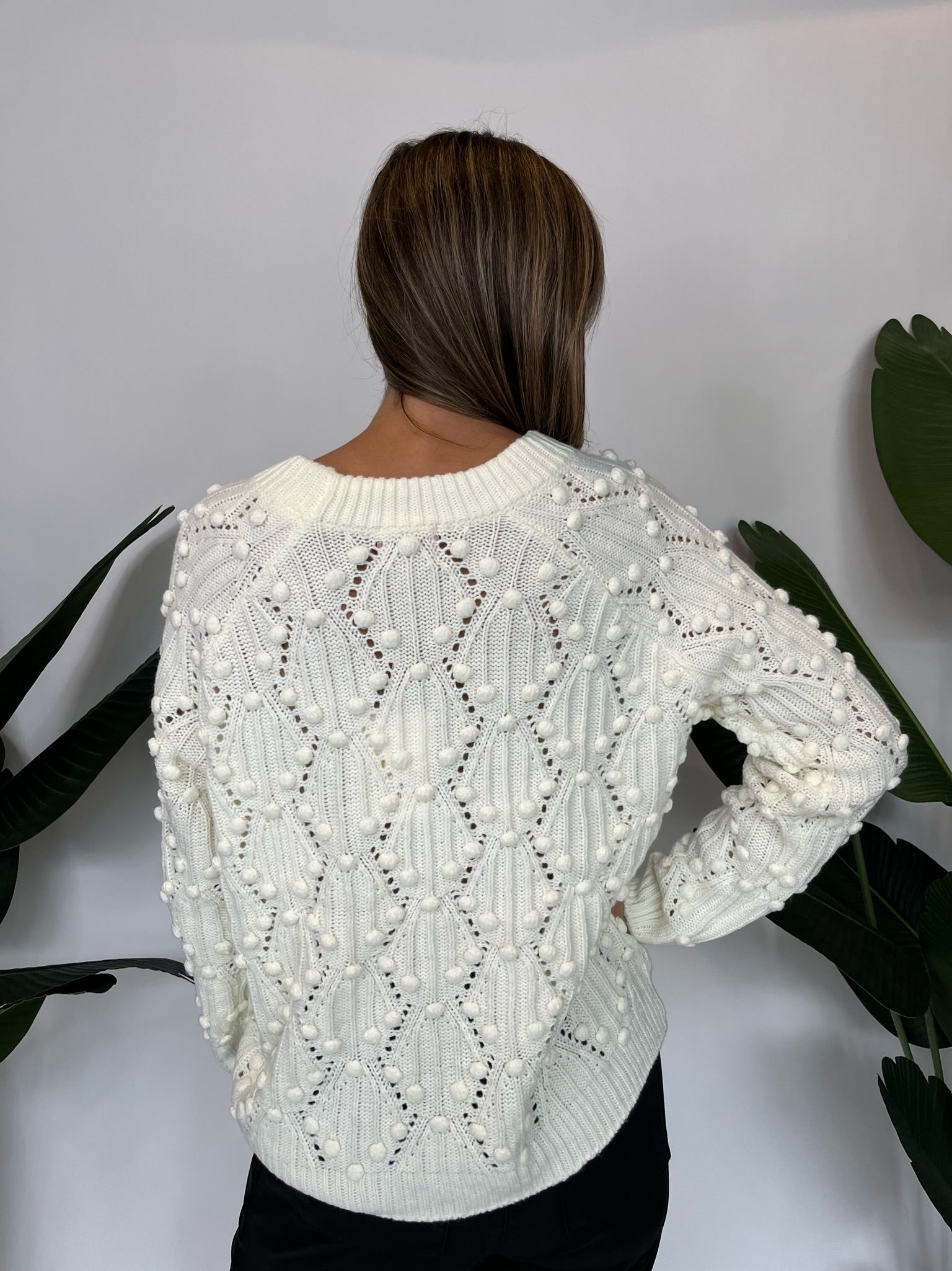 Show Me Your Mumu Sausalito Sweater Buttercream Knit