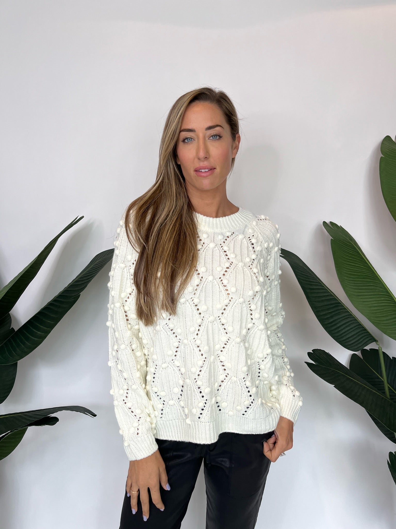 Show Me Your Mumu Sausalito Sweater Buttercream Knit