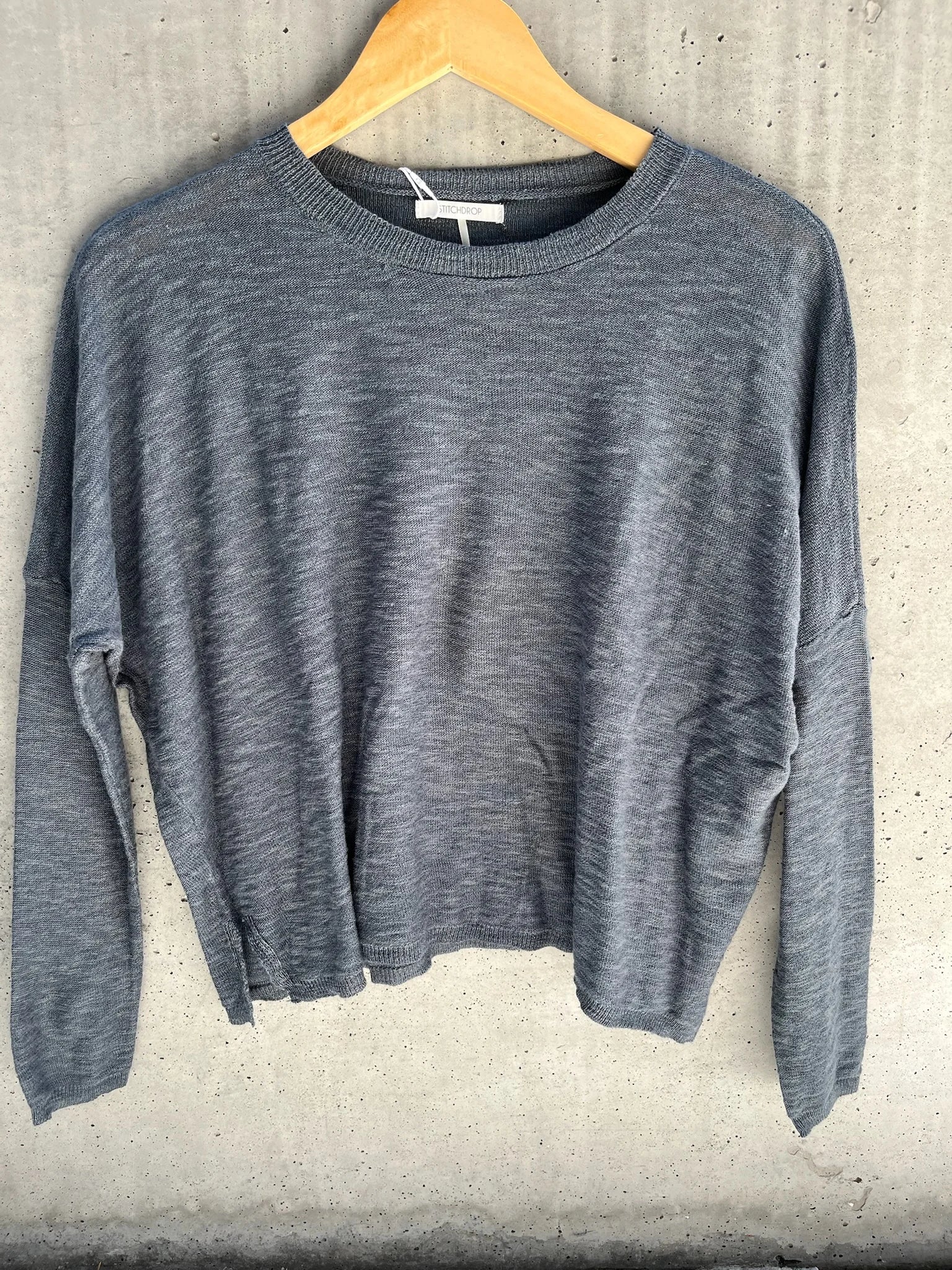 Stitch Drop Sandcastle Sweater