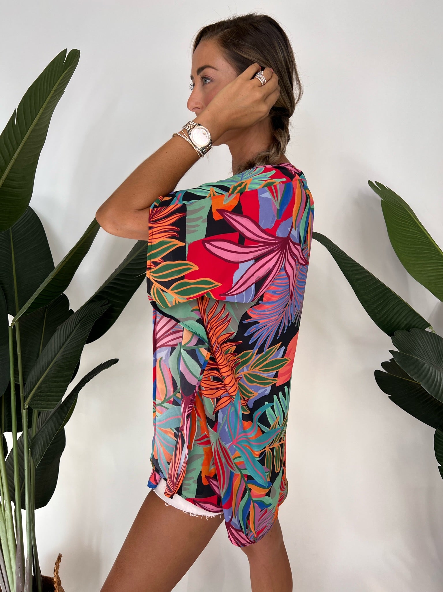 Show Me Your Mumu Peta Tunic Tropical Paradise