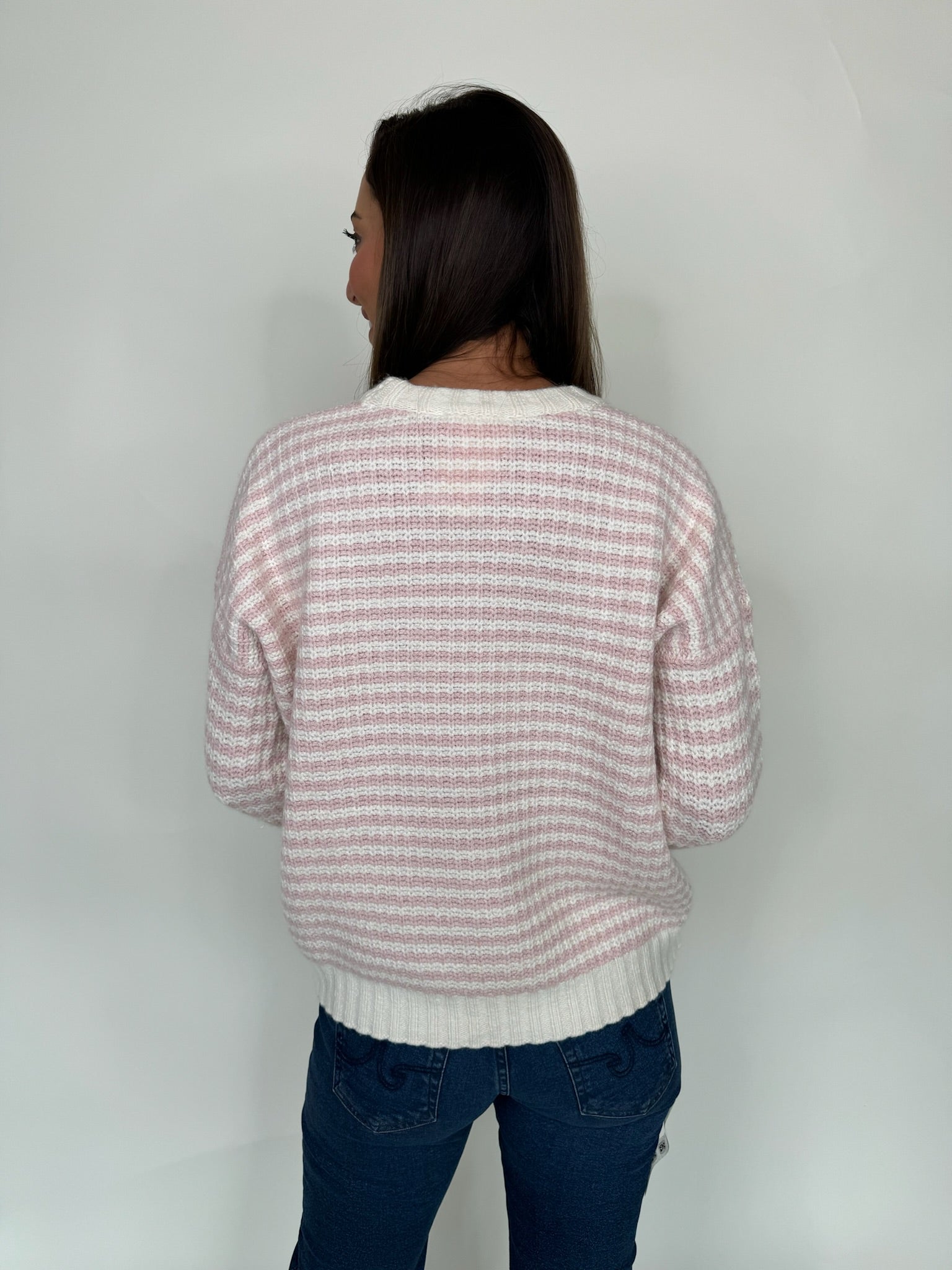 (取寄) スプレンディッド レディース ロビン ストライプ セーター Splendid women Robyn Stripe Sweater Cotton Candy Stripe Robyn Stripe Sweater | Splendid