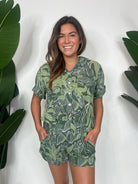 Khush Zariah Shirt Tropical Green | Vagabond Apparel Boutique