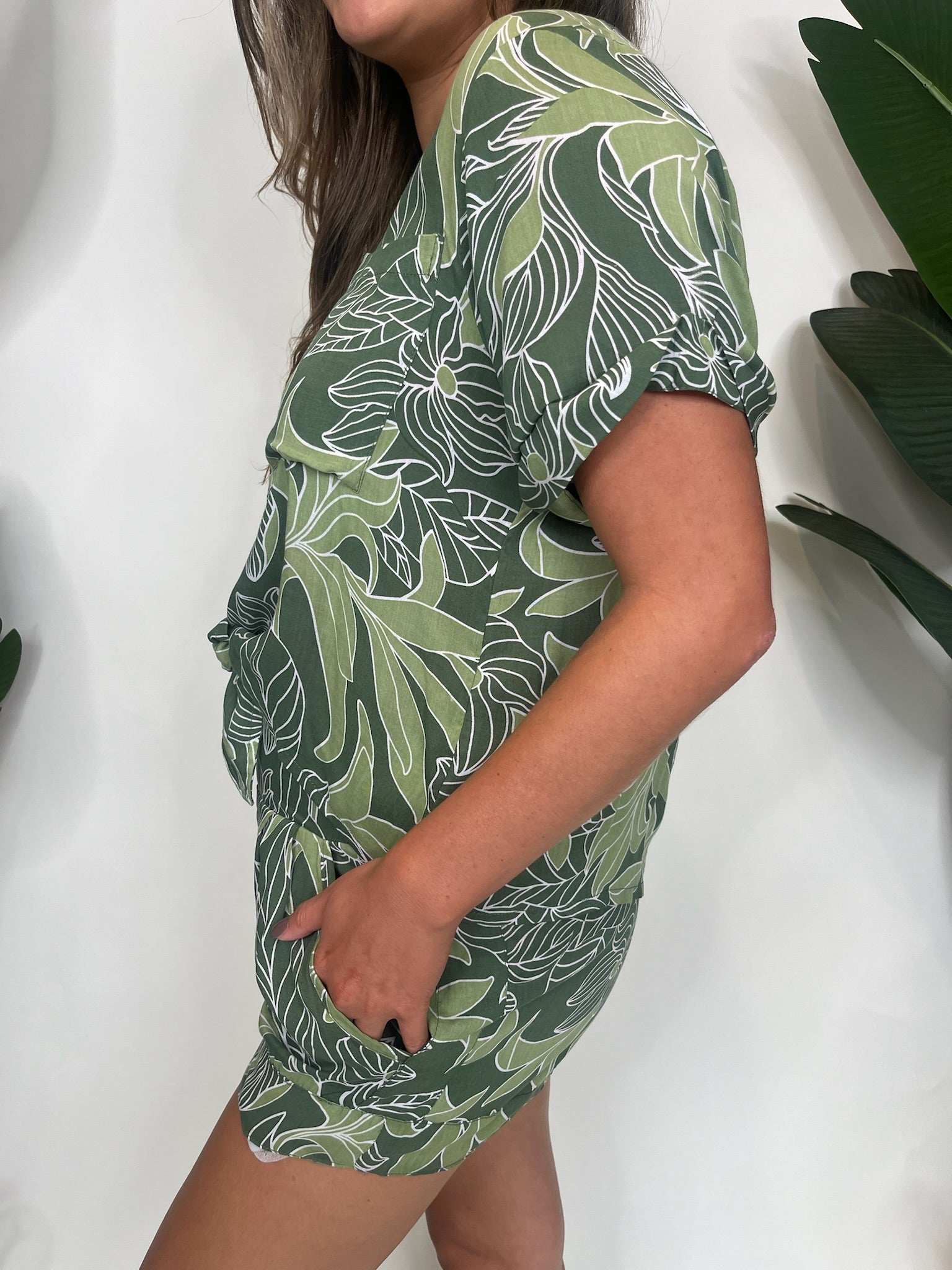 Khush Zariah Shirt Tropical Green | Vagabond Apparel Boutique