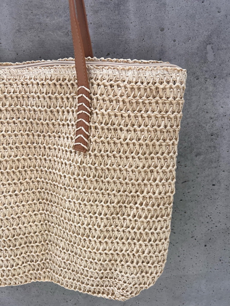 Print the Dream Woven Beach Bag