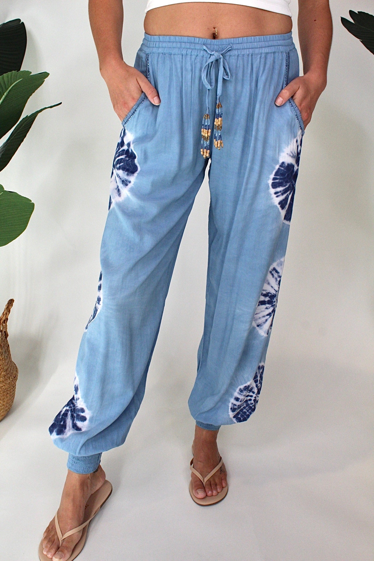 Skemo Sunburst Pant Indigo | Vagabond Apparel Boutique