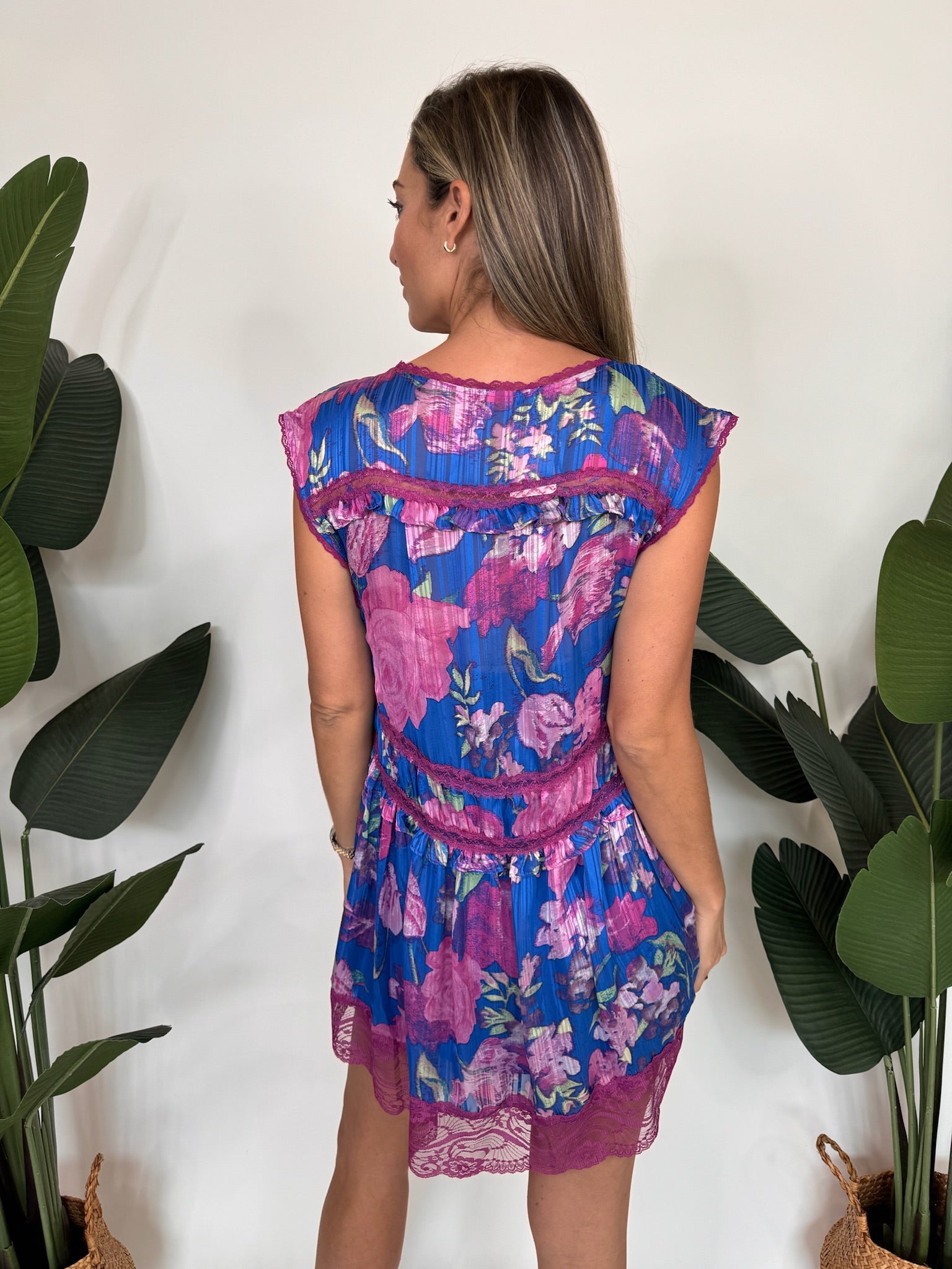 Free People Spring Fling Mini Ultra Violet Combo