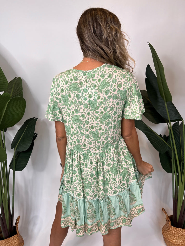 Walker & Wade Montauk Dress Spearmint